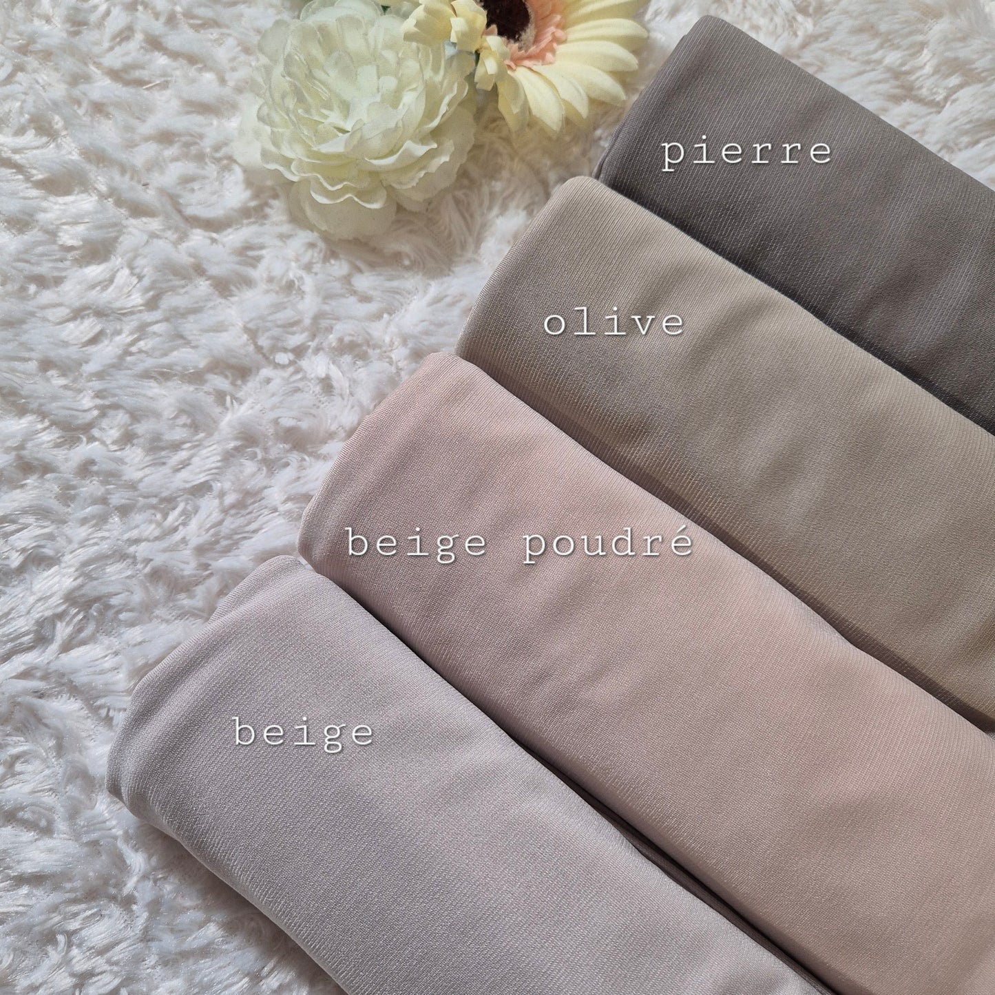 Hijab - Jersey premium luxe