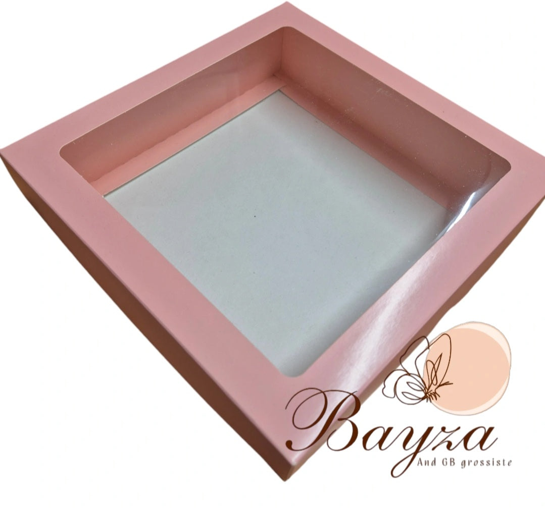 Boîte à couvercle transparent